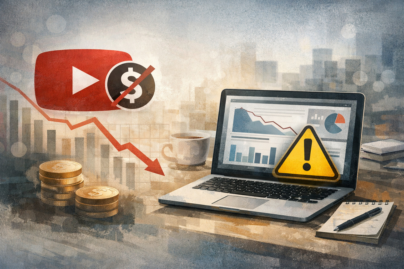 【2回目】放置YouTubeがまた収益停止…月2万円の広告収入がゼロになった話（再申請と次の一手）